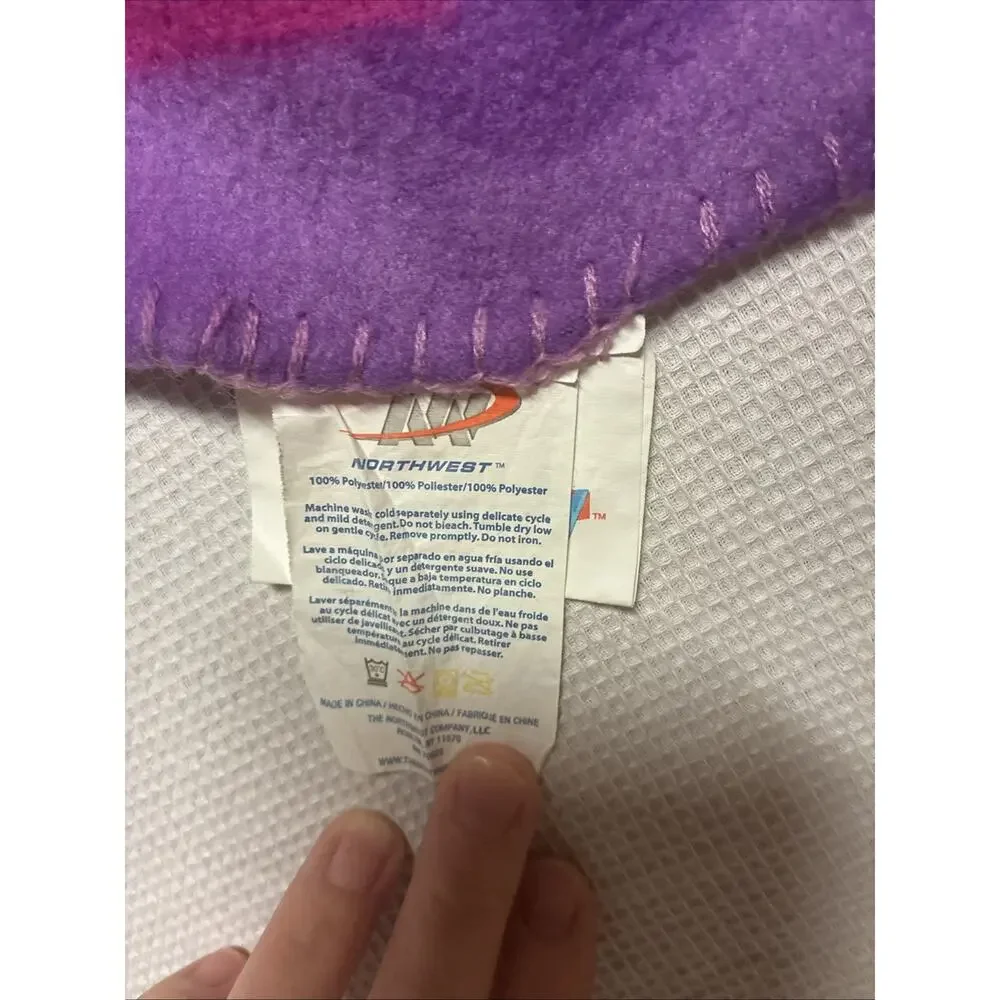 Y2K Vintage iCarly 58x50 Fleece Blanket 2009 Nickelodeon